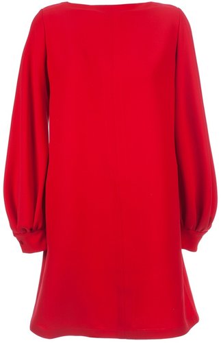 Valentino balloon sleeve shift dress