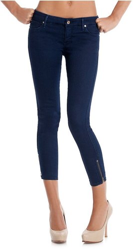 The Cropped Zip Jean No. 53 – Kiss Her Goodbye Wash