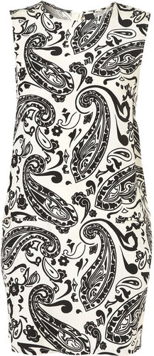 Paisley Pocket Shift Dress by Boutique