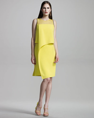 Reed Krakoff Layered Silk Dress