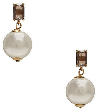 Pearl street drop earrings