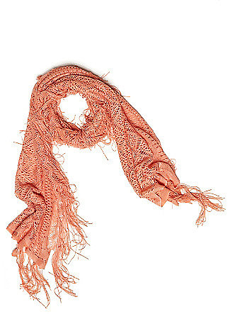 Scallop Lace Fringed Scarf