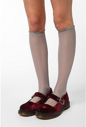 Sheer Knee-High Sock