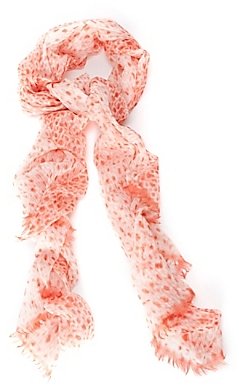 Maison Passage Cherry Blossom Print Scarf