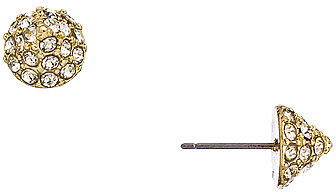 Blu Bijoux Crystal Spike Stud Earrings