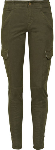 J Brand Denim Houlihan low-rise skinny cropped cargo pants