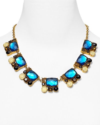 kate spade new york Smoke  &  Mirrors Short Necklace, 18"