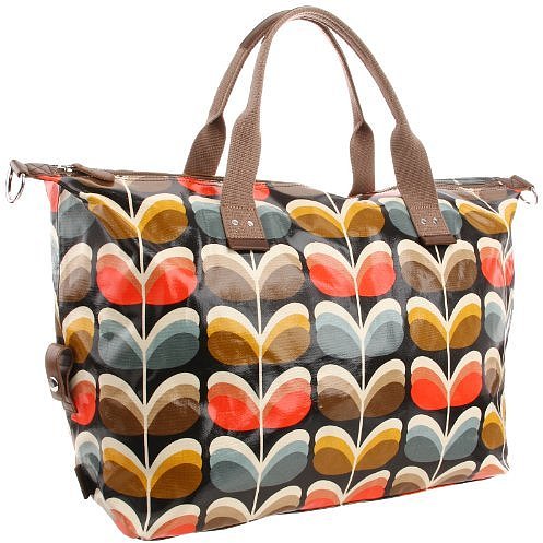 Orla Kiely Unisex Adult Laminated Shadow Stem Print Weekend Handbag