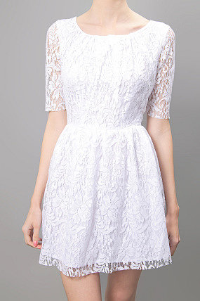Patterson J Kincaid Lace Dress