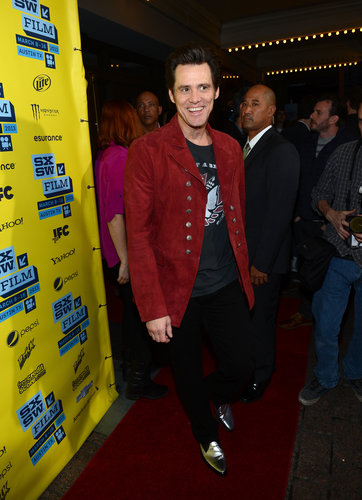 Jim Carrey was in Austin last night for the world premiere of his new comedy The Incredible Burt Wonderstone.
Jim Carrey was in Austin last night for the world premiere of his new comedy The Incredible Burt Wonderstone.