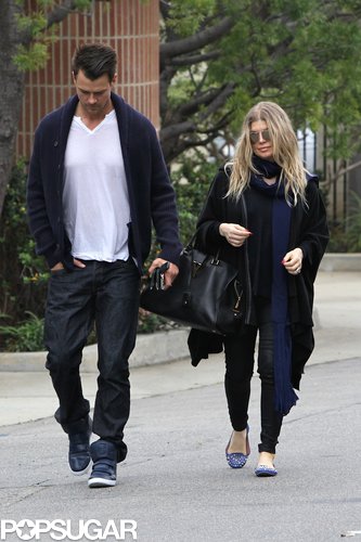 Fergie and Josh Ditch the Green on St. Patrick's Day Fergie and Josh Ditch the Green on St. Patrick's Day