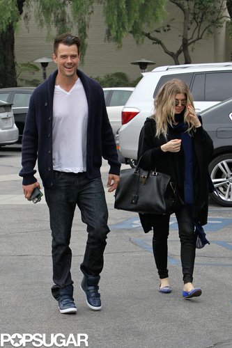 Fergie and Josh Ditch the Green on St. Patrick's Day Fergie and Josh Ditch the Green on St. Patrick's Day