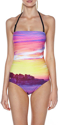 Speedo Aquabumps Dusk At Bondi One Piece