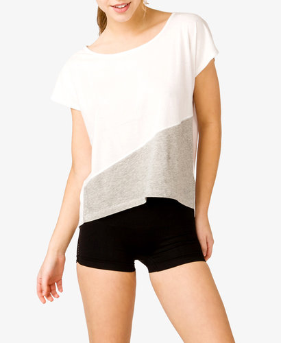 FOREVER 21 High-Low Workout Tee