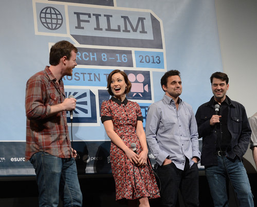 Olivia Wilde joined her Drinking Buddies costars for a panel at SXSW.
Olivia Wilde joined her Drinking Buddies costars for a panel at SXSW.