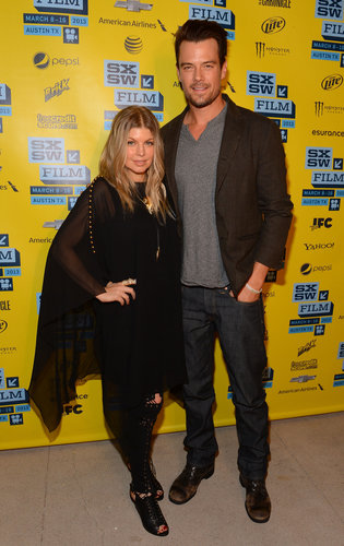 Pregnant Fergie was by her husband Josh Duhamel's side at SXSW.
Pregnant Fergie was by her husband Josh Duhamel's side at SXSW.