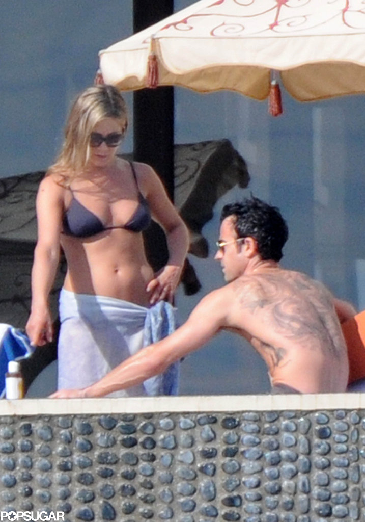 Jennifer Aniston and Justin Theroux soaked up the sun in Cabo in December 2012.
Jennifer Aniston and Justin Theroux soaked up the sun in Cabo in December 2012.