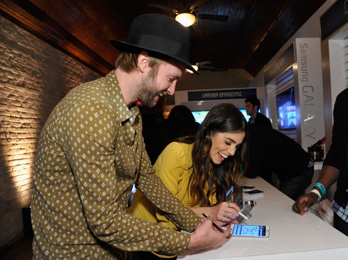 Nikki Reed and husband Paul McDonald attended the Snap cast dinner at SXSW.
Nikki Reed and husband Paul McDonald attended the Snap cast dinner at SXSW.