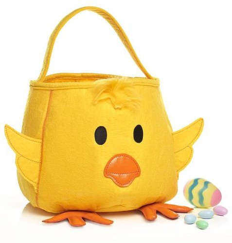 Easter Chick Yellow Felt Tote Easter Chick Yellow Felt Tote