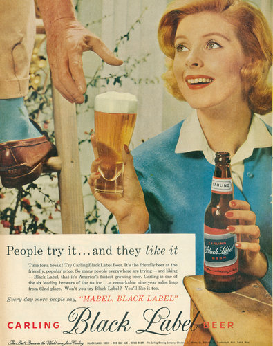 Maybe you shouldn't be drinking a beer while balancing on a ladder?
Maybe you shouldn't be drinking a beer while balancing on a ladder?