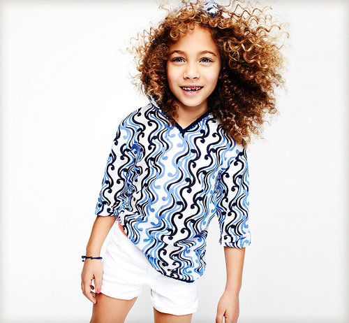 Tunic and Denim Shorts Tunic and Denim Shorts