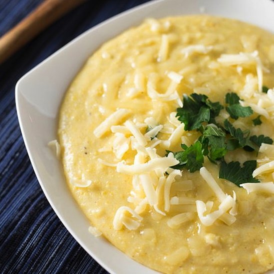 Creamy Cheddar Polenta Recipe Creamy Cheddar Polenta Recipe
