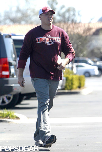 David Lucado joined Britney Spears to take her sons to gymnastics in LA.
David Lucado joined Britney Spears to take her sons to gymnastics in LA.