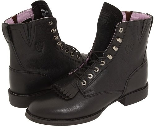 Ariat - Heritage Lacer II (Black Deertan) - Footwear