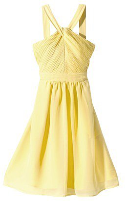 Women's Halter Neck Chiffon Dress - Fashion Colors