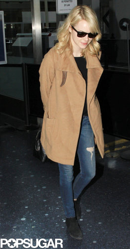 Emma Stone walked through LAX.
Emma Stone walked through LAX.