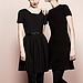 black dress