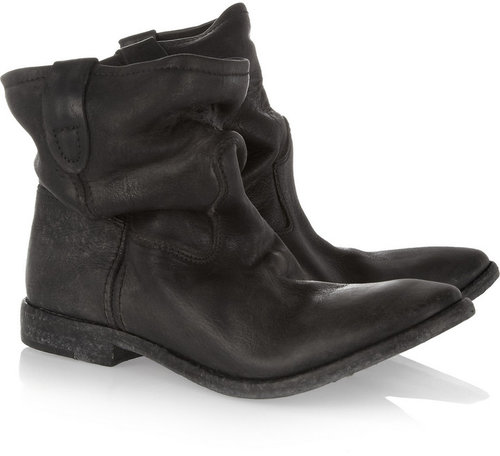 Isabel Marant The Jenny slouchy leather ankle boots