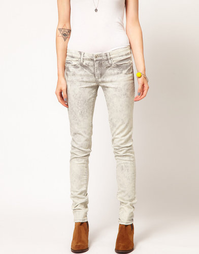 Blank NYC Greyscale Acid Wash Skinny Jeans