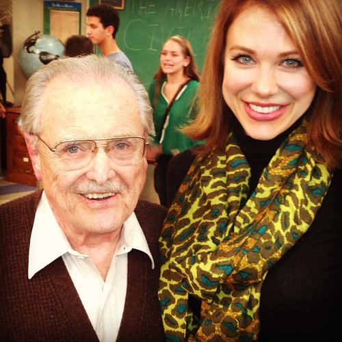 Mr. Feeny (William Daniels) returns!
Source: Instagram user amaitlandbaxter
Mr. Feeny (William Daniels) returns!
Source: Instagram user amaitlandbaxter