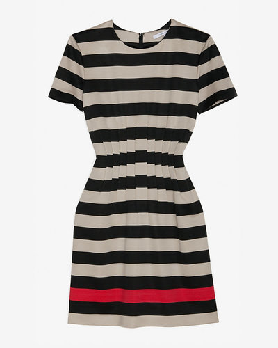 Diane Von Furstenberg Yazmine Jersey Stripe Dress