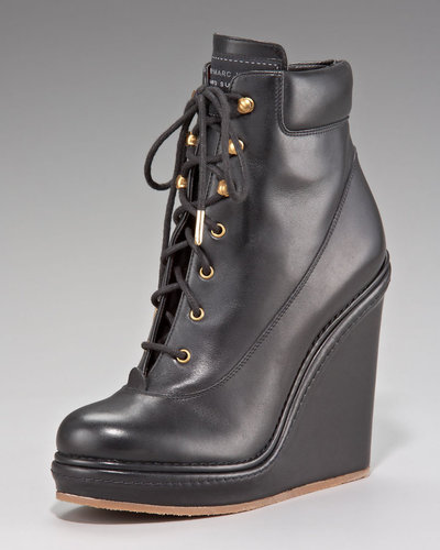 MARC by Marc Jacobs Lace-Up Wedge Ankle Boot