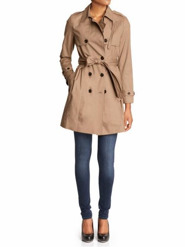 Plastic Island Onassis Trench Coat