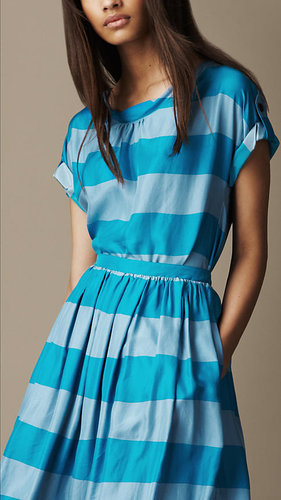 Striped Silk Blouse
