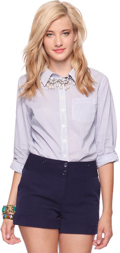 Style deals Striped Boyfriend Shirt