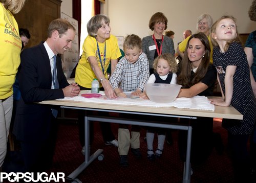 Kate Middleton Shines in White For an Official Visit With Prince William Kate Middleton Shines in White For an Official Visit With Prince William