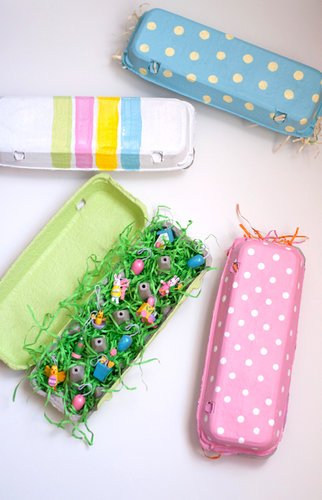 Easy Painted Egg Cartons Easy Painted Egg Cartons