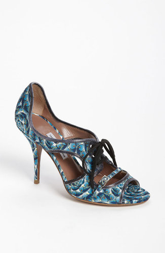 Tabitha Simmons 'Bertie' Cutout Fish Print Sandal