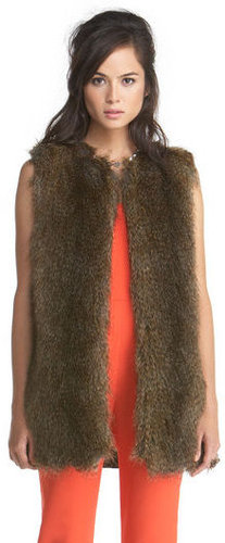 Faux Fur Long Vest