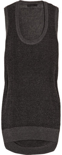 Alexander Wang Sleeveless textured-knit tunic