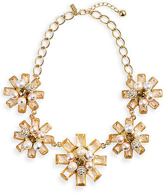 Kate Spade New York 'first Blush' Floral Statement Necklace