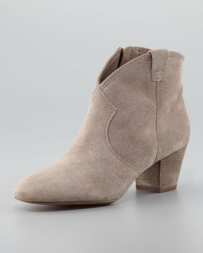When the evening parties come along, these Ash suede ankle boots ($220) will pair perfectly with all of your party dresses.
When the evening parties come along, these Ash suede ankle boots ($220) will pair perfectly with all of your party dresses.
