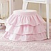 Pottery Barn Kids Pink Ruffle Stool and Cushion Set