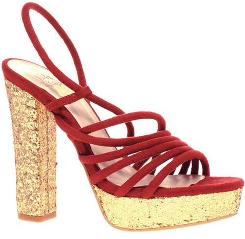 Miss KG Thandie suede straps platform sandal
