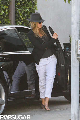 Jennifer Aniston and Justin Theroux Nest Ahead of Rumored Wedding Jennifer Aniston and Justin Theroux Nest Ahead of Rumored Wedding