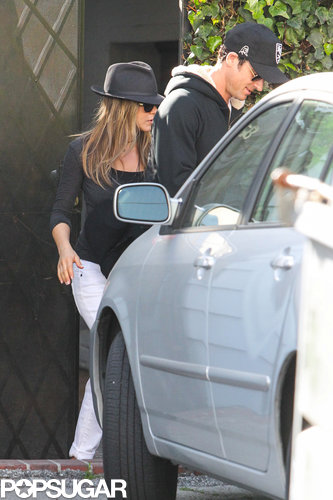 Jennifer Aniston and Justin Theroux Nest Ahead of Rumored Wedding Jennifer Aniston and Justin Theroux Nest Ahead of Rumored Wedding